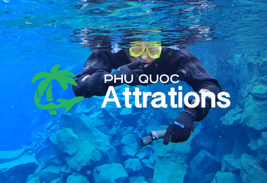 Phú Quốc Attractions — snorkeling w przejrzystej wodzie
